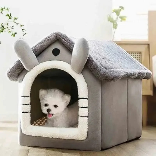 CozyCave – Faltbare Kuschelhöhle für Hunde & Katzen